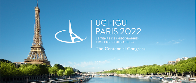 Save the date: IGU 100th Anniversary Congress, Paris July 18th – July 22th 2022