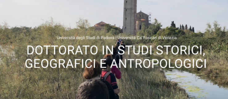 Bando per il XXXVII ciclo di dottorato in Studi Storici, Geografici e Antropologici (Padova e Venezia)