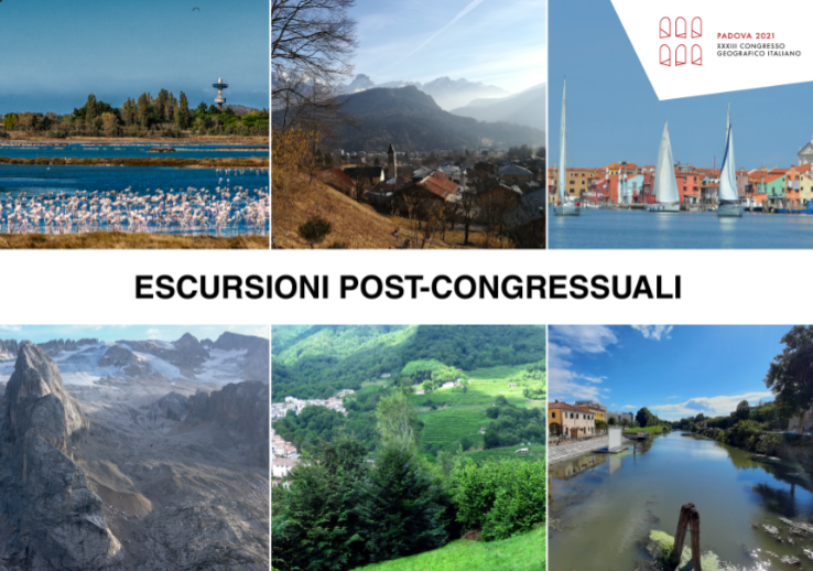 XXXIII Congresso Geografico Italiano: escursioni post-congressuali